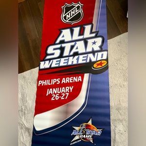 2008 NHL All Star Game Street Banner, Phillips Arena, Atlanta, GA